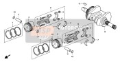 13205ME2000, Mutter, Pleuelstange, Honda, 0